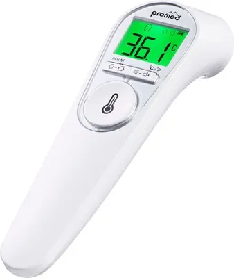 Produktbild von IRT-80, kontaktloses Infrarot Fieber Thermometer für Körper und Objekte inkl. Batterie