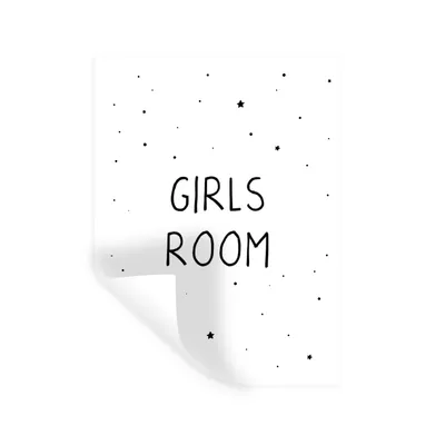 Produktbild von MuchoWow® Wandtattoo Wandsticker Wandaufkleber Zitate - Mädchenzimmer - Mädchen - Kind - Sprichwörter 30x40 cm Selbstklebend und Repositionierbar - Sticker - Dekorfolie