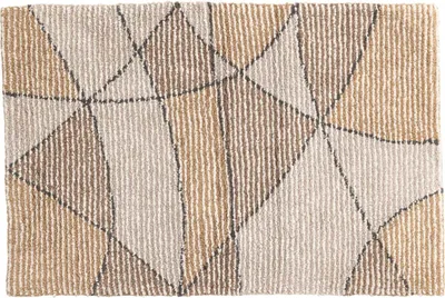 Obrázok produktu pre FURNLUX Kúpeľňová predložka Loui Beige 60 cm / Hlavná farba: béžová / Rozmery: 60 x 90 x 2 cm