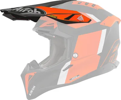 Immagine prodotto di Frontino Casco Airoh Aviator 3 Glory Arancio Opaco
