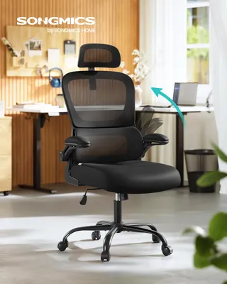 Obrázek produktu pro Kancelářská židle, síťovaná židle, ergonomický design, s prvotřídní síťovanou tkaninou, houpací funkce