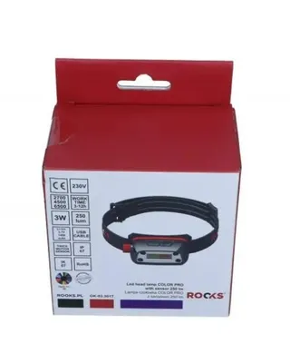 Produktbild von Robuste LED Stirnlampe mit IP67 Schutz, staubdicht & wasserdicht, Modell OK-03.3017