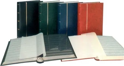 Produktbild von SAFE 115-4 Einsteckbuch Großformat 32 Seiten weiss blau