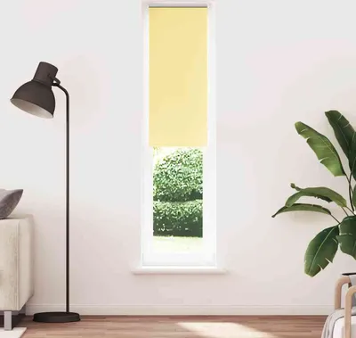 Produktbild von Verdunkelungsrollo Gelb 55x230 cm Stoffbreite 50,7 cm Polyester ,Rollos 2025
