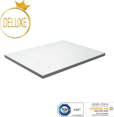 Genius eazzzy Deluxe Matratzentopper 140x200 cm, mit 9cm Höhe H3+Bezug; A19399