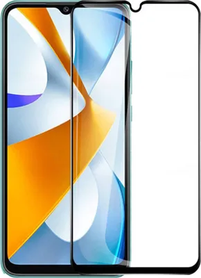 Image de Pour Xiaomi Poco C40 : film de protection en verre trempé H9 pour écran 3D Full LCD, côtés renforcés, neuf