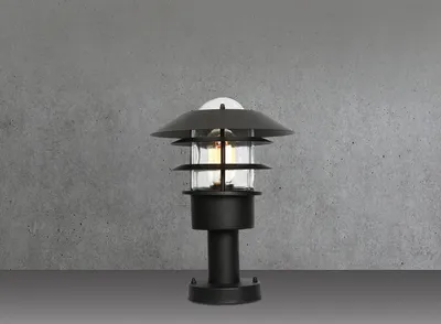 Obrázek produktu pro Venkovní stojací lampa Elstead Helsingor E27 31cm černá IP44
