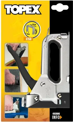 Image de TOPEX Agrafeuse pour tissus d'ameublement 4-14 mm, agrafes J