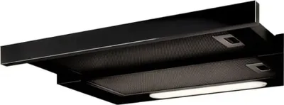 Produktbild von Elica Elite 14 LUX 60 BL Semi built-in (pull out) Black 368 m³/h