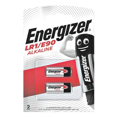 Produktbild von Energizer E90BP2, Alkali, Schwarz, Silber