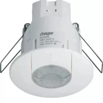 Produktbild von Hager TCC520E, Weiß, ABS Synthetik, -10 - 45 °C, 1 Stück(e)
