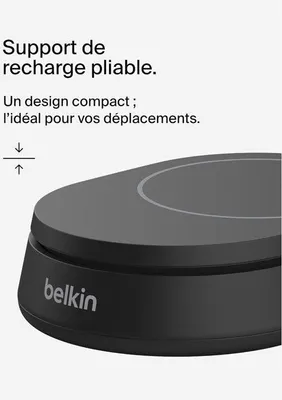 Immagine prodotto di Supporto di ricarica magnetico Belkin, Qi2, 15 W, nero