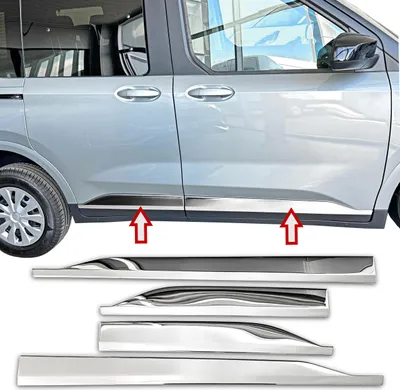 Immagine prodotto di Modanature cromate in acciaio inox per Ford Tourneo Courier 2 | BJ dal 2023>