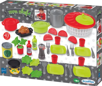 Produktbild von Ecoiffier Spielgeschirr Koch-Set