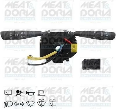 Produktbild von MEAT & DORIA 23010 Lenkstockschalter Kombischalter für FIAT GRANDE PUNTO (199) PUNTO EVO (199) PUNTO (199) für ABARTH Grande Punto (199)