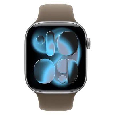 Produktbild von Sportarmband braun für Apple Watch 42mm / 44mm / 45mm / 49mm Armband für Apple Watch Series 1 2 3 4 5 6 7 8 9 10 SE Ultra Größe: S/M