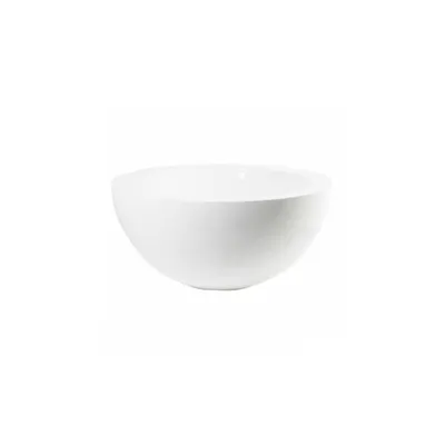 Productafbeelding van Keramische plantenpot - Wit - Diameter 38 cm, hoogte 18 cm - Opening 34 cm