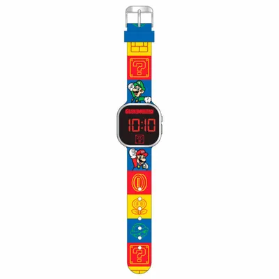 Zdjęcie produktu dla Nintendo - Super Mario - zegarek na rękę LED dla dzieci