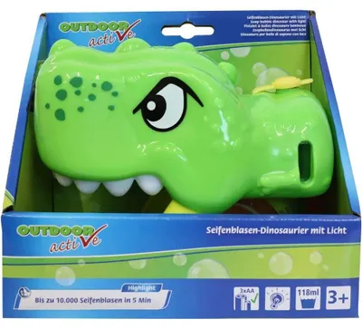 Produktbild von Outdoor Active Outdoor active Seifenblasen Dinosaurier mit Licht