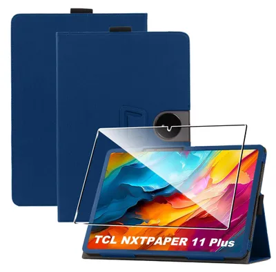 Produktbild von Solidchoice – Ultra-dünne Tablet-Hülle für das TCL NXTPAPER 11 Plus mit Displayschutzfolie