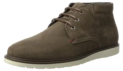Produktbild von Tommy Hilfiger Herren Boot Stiefeletten Schnürschuhe MID Taupe