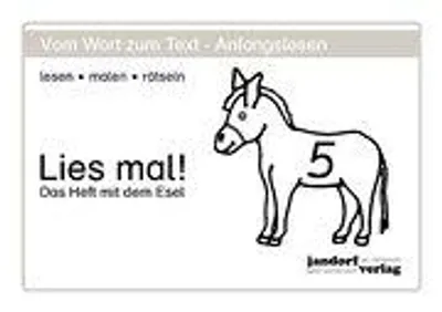 Immagine prodotto di Lies mal! Heft 5. Das Heft mit dem Esel