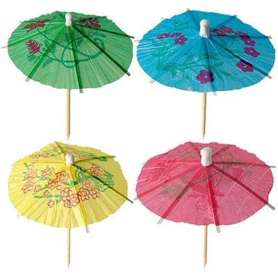 Produktbild von Deko-Picker 10 cm "Eisschirmchen Asia"