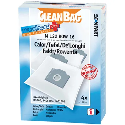 Immagine prodotto di Scanpart Microfleece+ Sacchetto per la polvere Rowenta Rb01-33 Zr765