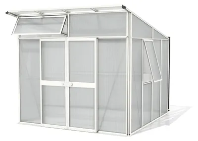 Produktbild von Vitavia Gewächshaus "Aura 7800" weiß 7,8 m² 10 mm HKP