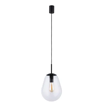 Zdjęcie produktu dla Żyrandol PEAR czarny 1xE27x40W szkło wym:180x22x22cm IP20 Nowodvorski Lighting