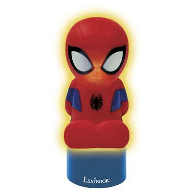Immagine prodotto di Lexibook Głośnik Spiderman z Lampką Nocną - Akcesorium Marvel dla Fanów