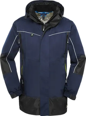 Produktbild von 4PROTECT® Wetterschutz-Jacke PHILLY Navy/Schwarz L