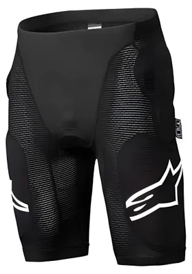Produktbild von Alpinestars A-Impact Plasma Fahrrad Protektorenshorts, schwarz/weiß, S