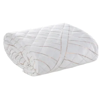 Produktbild von Samt-Bettdecke 170X210 weiß
