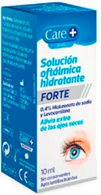 Image de Care+ Feuchtigkeitsspendende Augenlösung Forte 10 ml