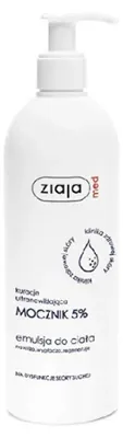 Zdjęcie produktu dla Ziaja MED kuracja ultranawilżająca mocznik 5% emulsja do ciała, 400ml
