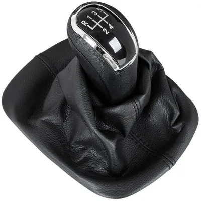 Image de Skoda Fabia I 99-08 Pommeau de levier de vitesses NOIR + JOINT
