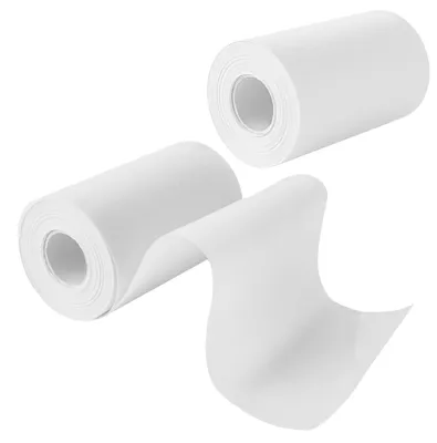 Image de Papier sulfurisé 10 cm x 50 m, 2 rouleaux. Papier sulfurisé antiadhésif pour sandwichs, frites, hamburgers et pâtisseries.