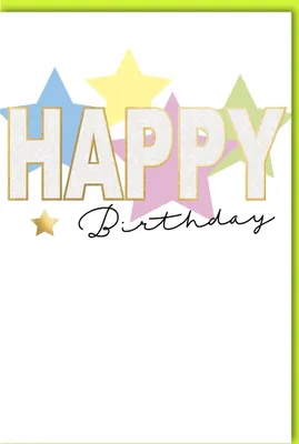 Produktbild von Geburtstag - Glückwunschkarte im Format 11,5 x 17 cm mit Umschlag