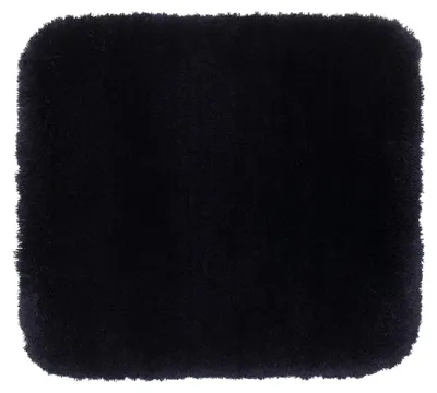 Produktbild von GÖZZE Deluxe extra weicher Hochflor Badteppich rutschfester Mikrofaser-Badvorleger Graphit 50 x 70 cm