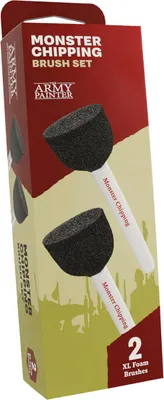 Image de The Army Painter Monster Chipping Brush Set - 2 Schaumstoffpinsel