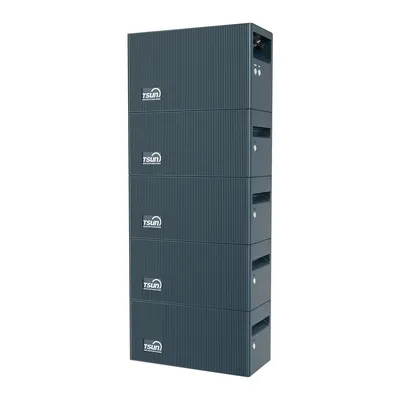 Produktbild von Powerness Balkonkraftwerk Speicher, TSUN DCU2000Lite mit 4x B2000 Lite Erweiterungsakku, 314Ah Industriezellen, 2400W PV Input &Dual MPPT, Plug & Play