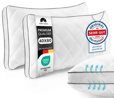 Produktbild von Microfaserkissen Hochwertige Kopfkissen in Hotelqualität verschiedene Größen