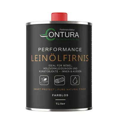 Produktbild von Contura 1Liter Performance Leinöl für Möbel Böden Innen und Außen