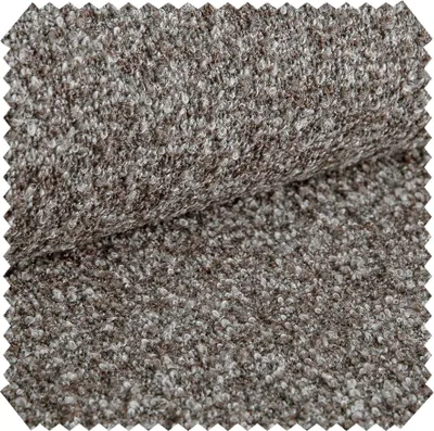 Produktbild von novely® TROY Premium Bouclé-Polsterstoff | Hochwertiger Möbelsstoff (500 g/m²) Bezugsstoff Stoff Weich & Pflegeleicht | Meterware | 1lfm - Farbe: 40 Braun-Grau