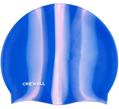 Immagine prodotto di Crowell - Cappellino da nuoto "Multi Flame 06" MR1150 (taglia unica) (blu/rosa)