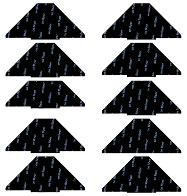 Produktbild von INF: Sichern Sie Ihre Teppiche mit rutschfesten Teppichfixierern – 10 Stück