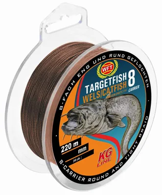 Produktbild von WFT TF8 Catfish brown 0,60mm 220m 60Kg - Wallerschnur