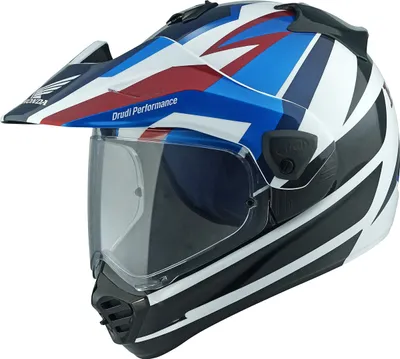 Produktbild von Arai Tour-X5 Africa Twin Motocross Helm, blau/schwarz/weiß, XL (61/62)