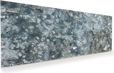 Produktbild von Glasbild 150x60cm in XXL für Wohnzimmer, Schlafzimmer Motiv Abblätternde Farbe